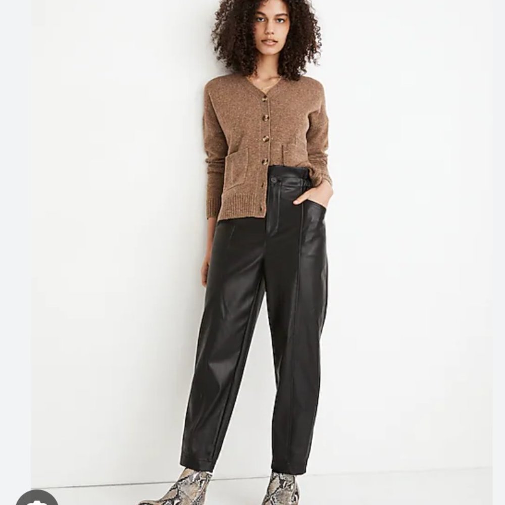 Madewell Faux Leather Pants